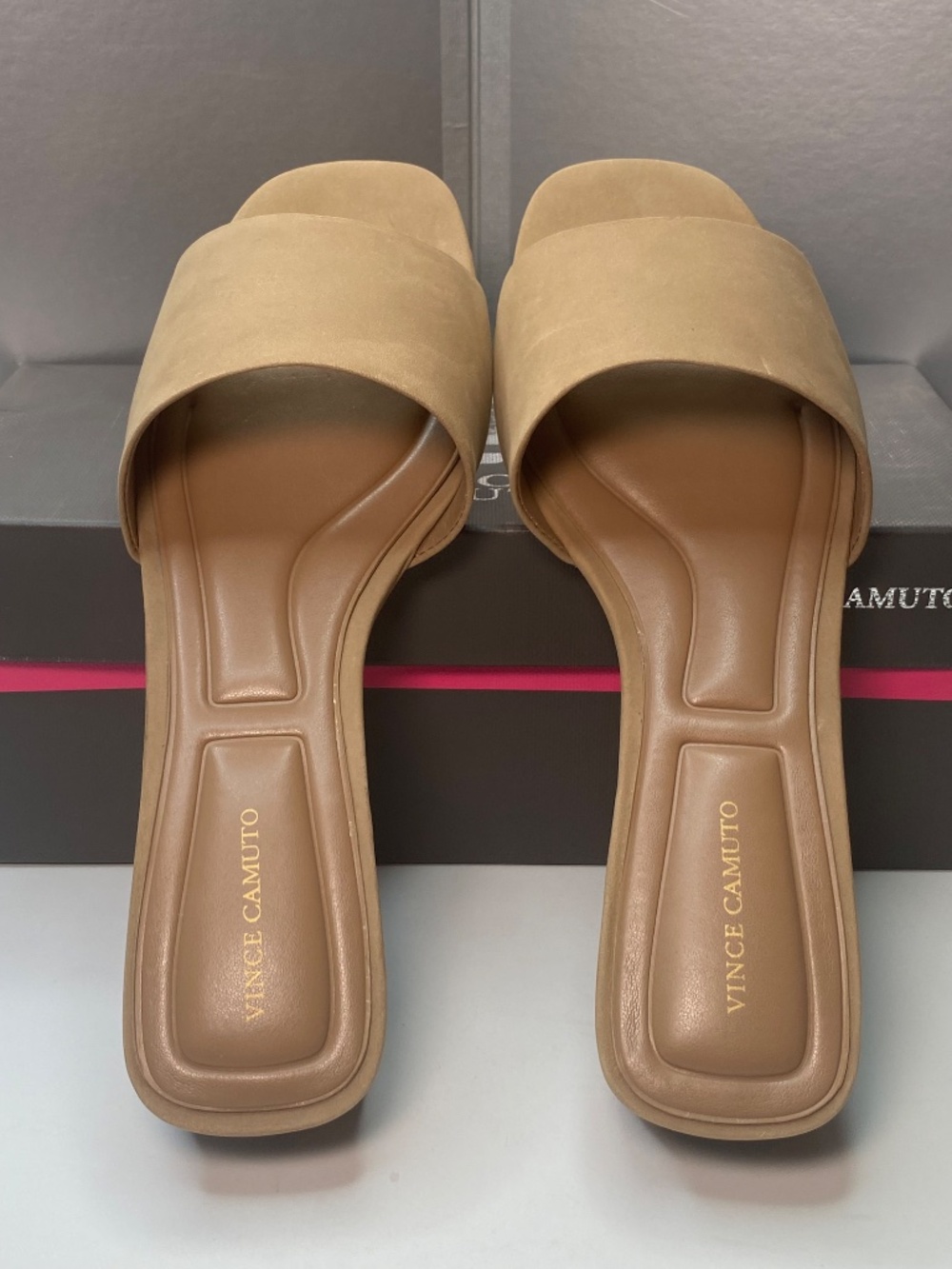 Vince Camuto Cheleah Tortilla Slide Sandals Size 8M NIB - Picture 9 of 16